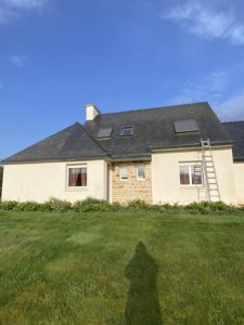 Pose de resine sur toiture Plabennec 1 - Travaux sur toiture - Morlaix Brest