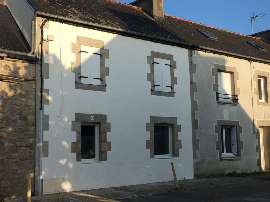Ravalement facade Plouescat 3 - Réalisations - Morlaix Brest