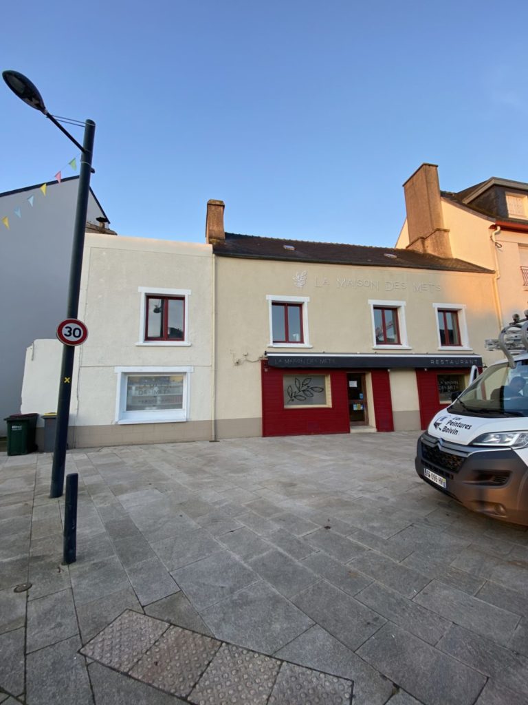 Ravalement facade Plouvorn - Réalisations - Morlaix Brest