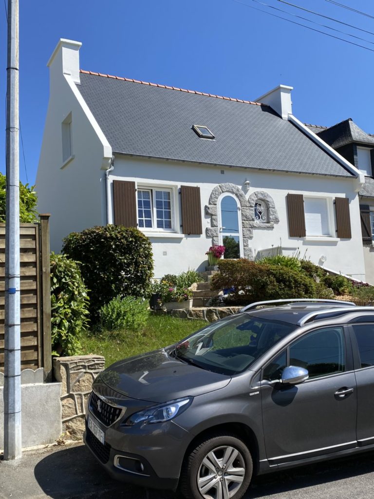 Ravalement façade nettoyage toiture Bodilis