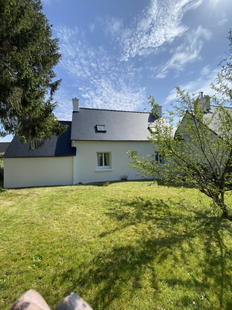 Ravalement facade nettoyage toiture Cleder 2 - Réalisations - Morlaix Brest