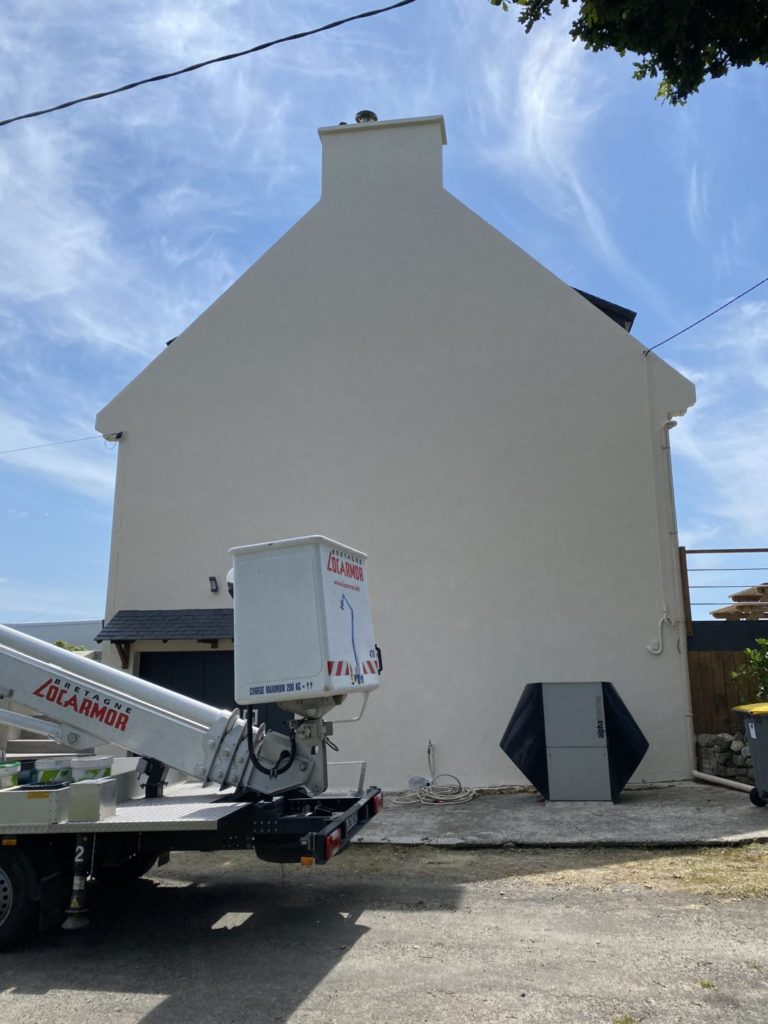 Ravalement maison Plougar 2 - Réalisations - Morlaix Brest