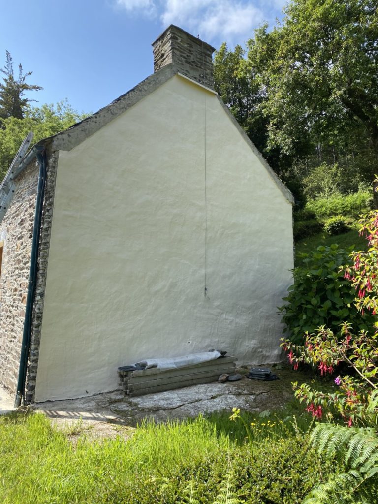 Ravalement pignon Le Cloïtre-Saint-Thégonnec (2)