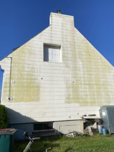 Traitement anti mousse pignon Brest 1 - Nettoyage - Morlaix Brest